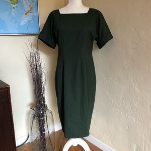 [Brooks Brothers] NWT Green Sheath Dress